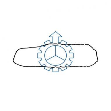 VOLVO Oil sump gasket