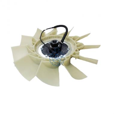 Fan with clutch